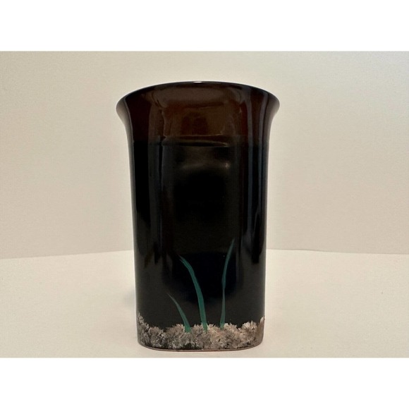 Royal Norfolk Coffee Mug/ Hand Painted Folk Art! Crane/Bird/wildlife. *RARE/NICE - Picture 6 of 10